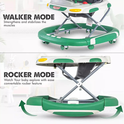 Baby Walker & Rocker Bouncer with Music Activity Tray