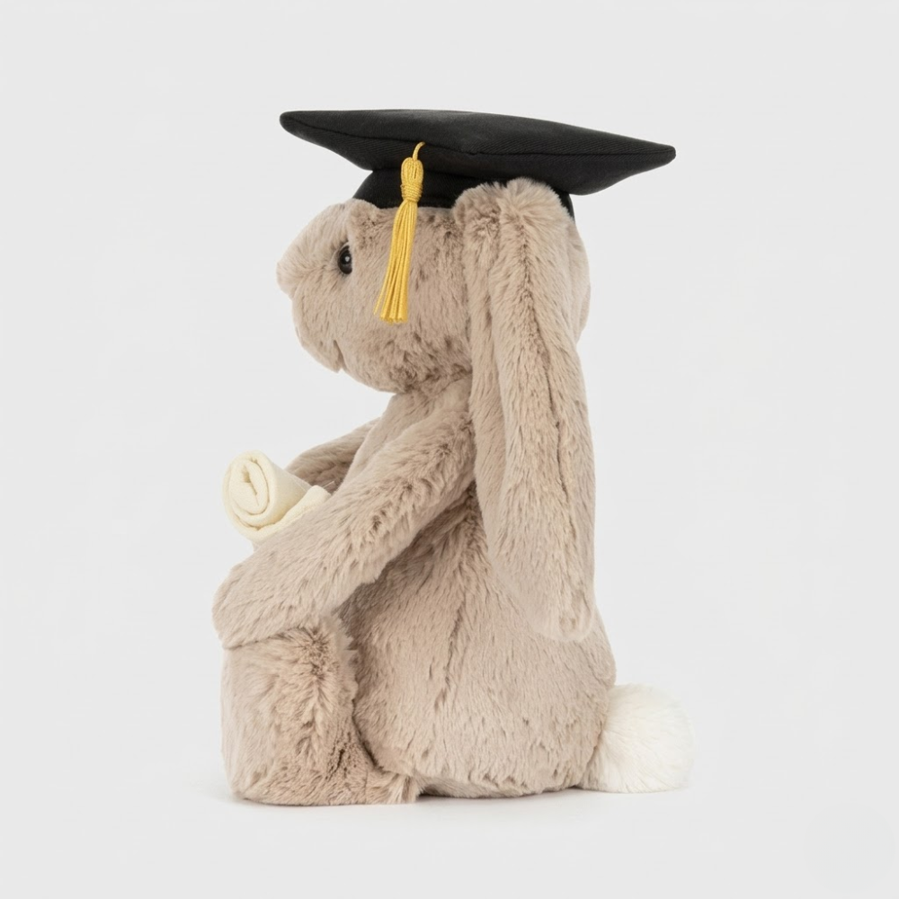 Bashful Bunny Graduation Outfit Soft Toy