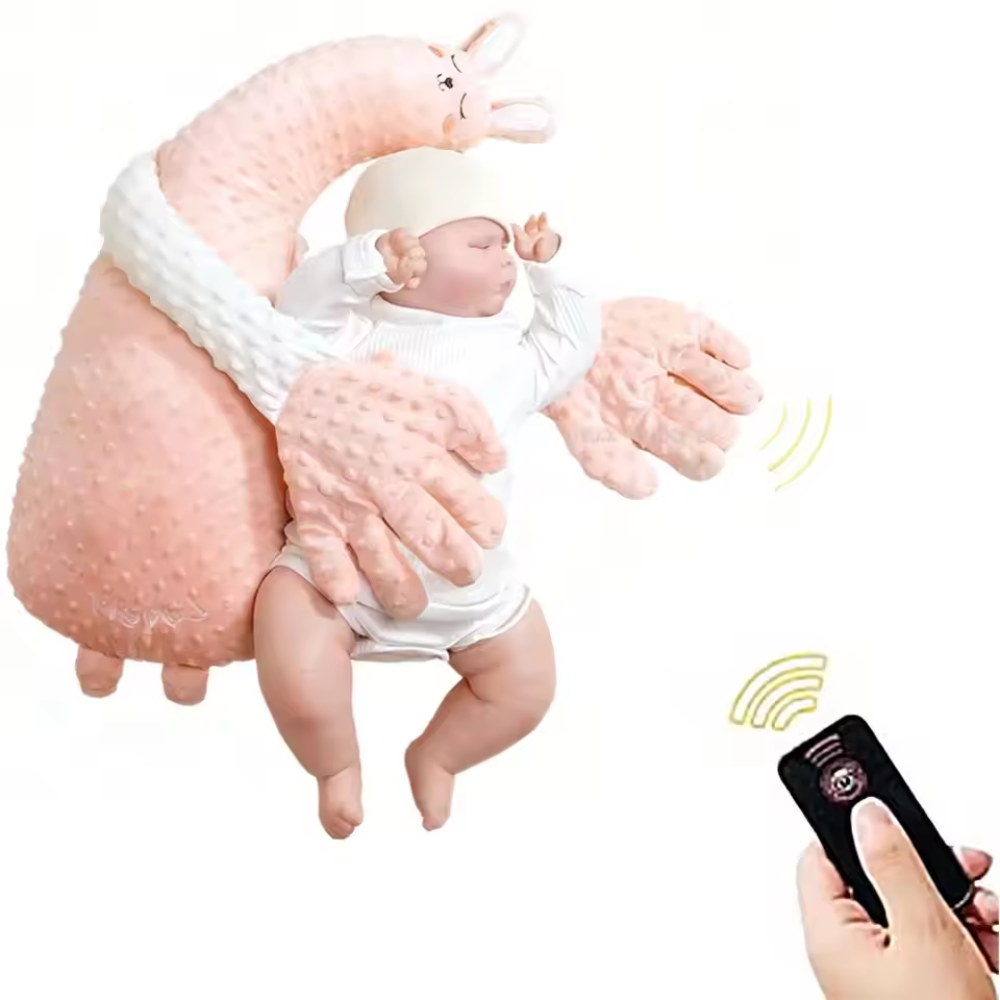 Baby Sleep Patting Toy – Plush Soothing Sleep Aid with Remote Control