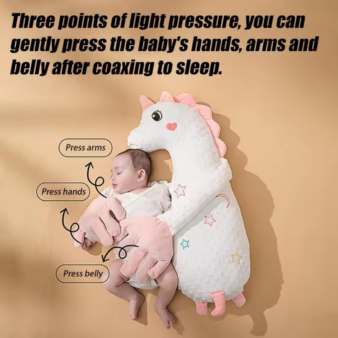 Baby Sleep Patting Pillow – Plush Soothing Sleep Aid with Remote Control
