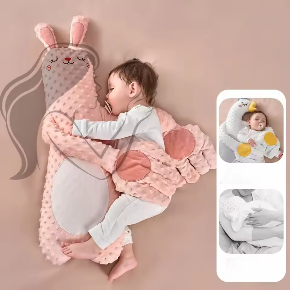 Baby Sleep Patting Pillow – Plush Soothing Pillow with Remote Control